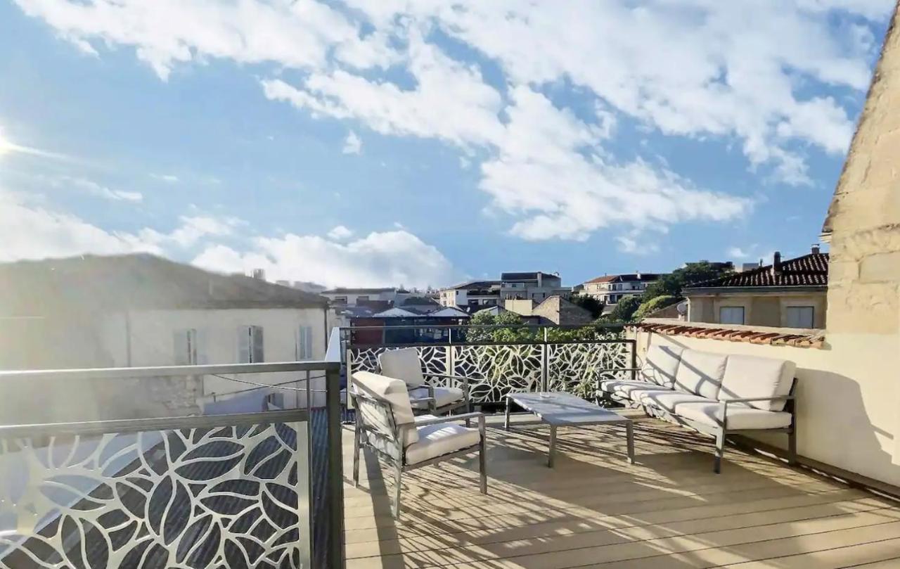 Duplex 120M2 Terrasse Vue Sur Nimes 아파트 외부 사진